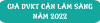 BẢNG GIÁ DVKT CẬN LÂM SÀNG NĂM 2022 - 2023