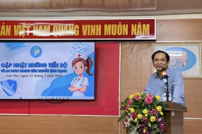 TẬP HUẤN CẬP NHẬT KIẾN THỨC AN TOÀN TRONG TIÊM TRUYỀN TĨNH MẠCH